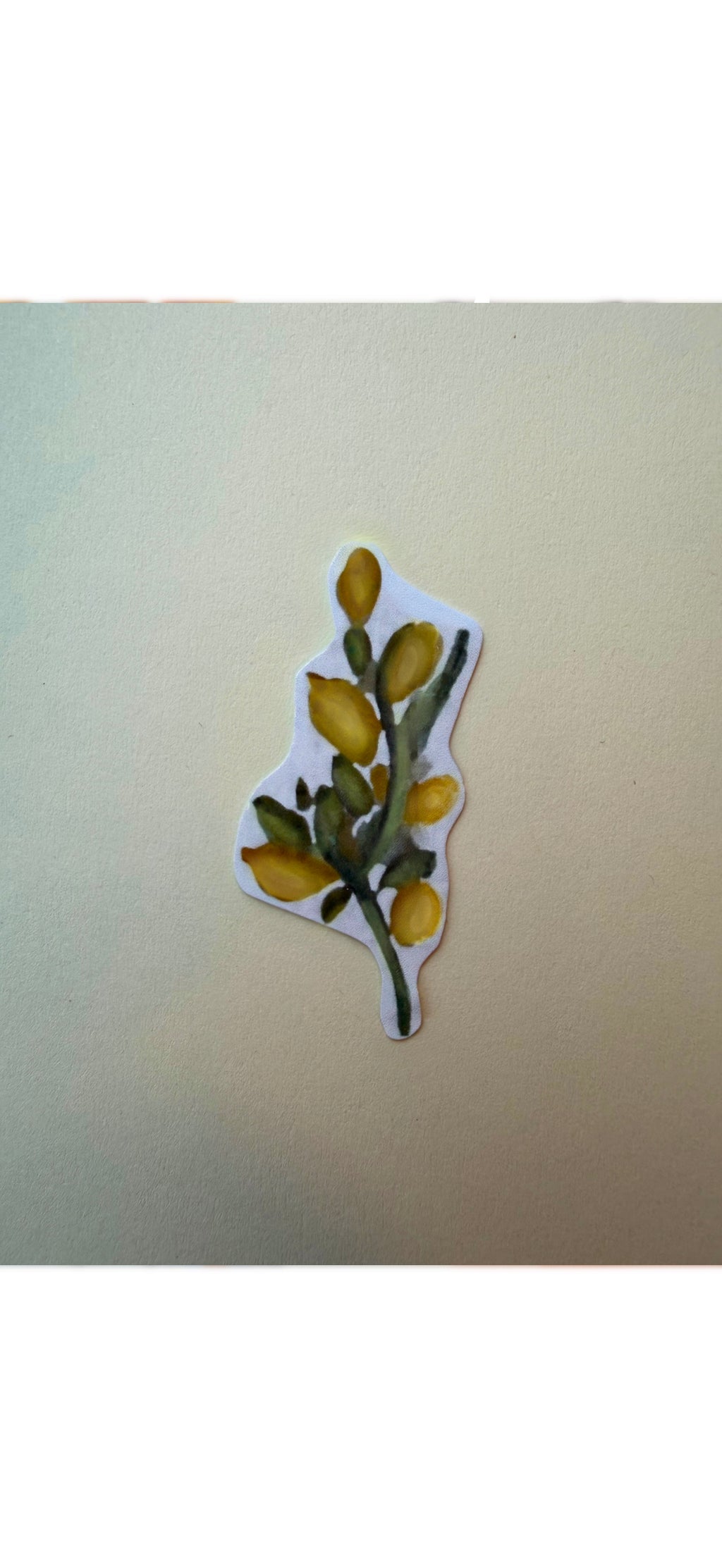 Citroentak sticker